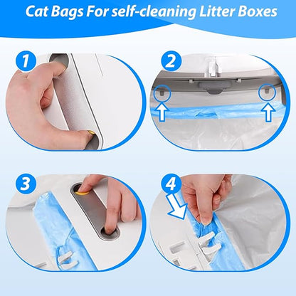 Litter Bags Compatible with Petcove, Durable Replacement Bags Compatible with - Image 3