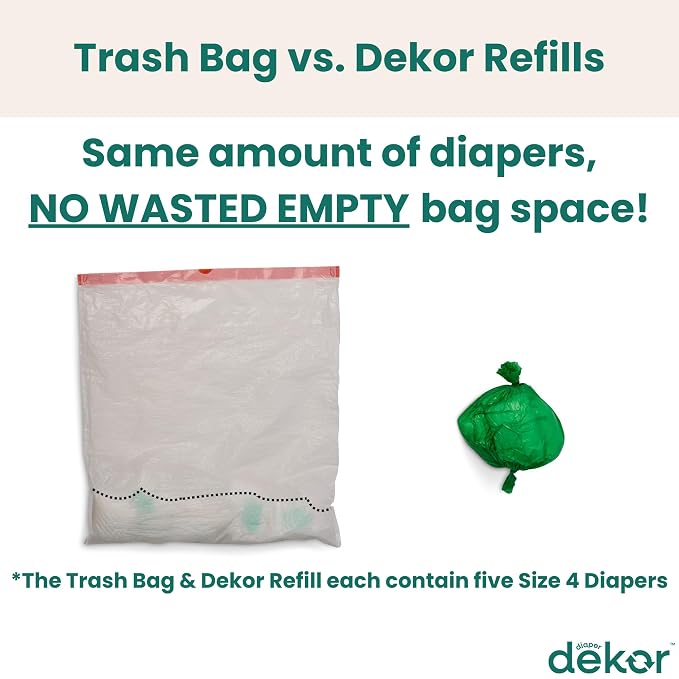 Diaper Dekor EKO Classic Diaper Pail Gift Set - Image 7