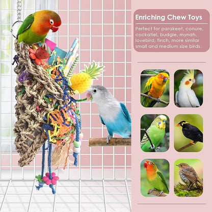 KATUMO Bird Toys, Seagrass Basket Toy - Image 5