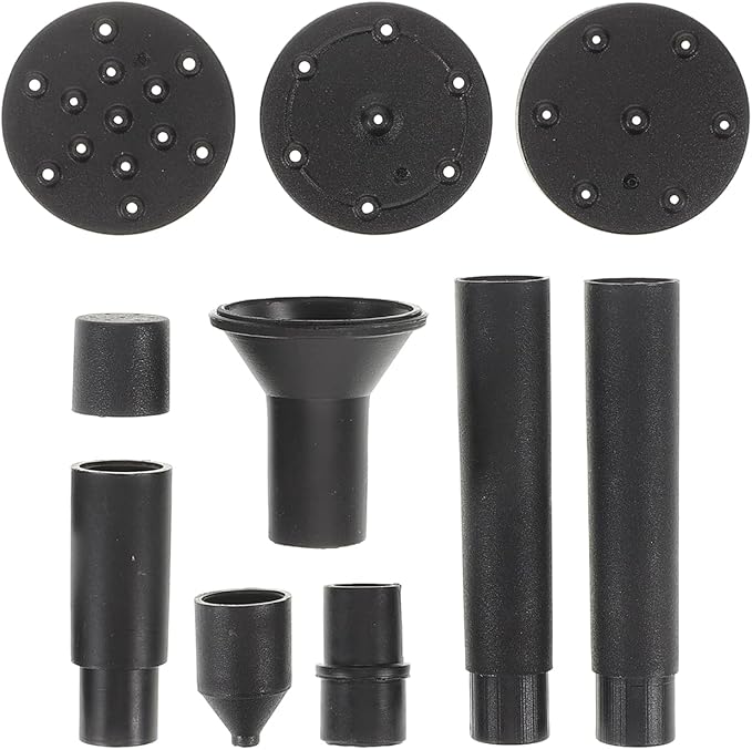 VICASKY Solar Bird Bath Fountains Accessories 10 Pcs Plastic Nozzles Pond by VICASKY