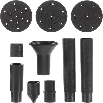 VICASKY Solar Bird Bath Fountains Accessories 10 Pcs Plastic Nozzles Pond by VICASKY