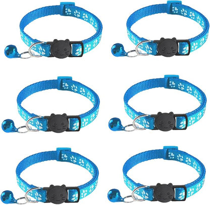 6 Pack Breakaway Cat Collar by Unknown