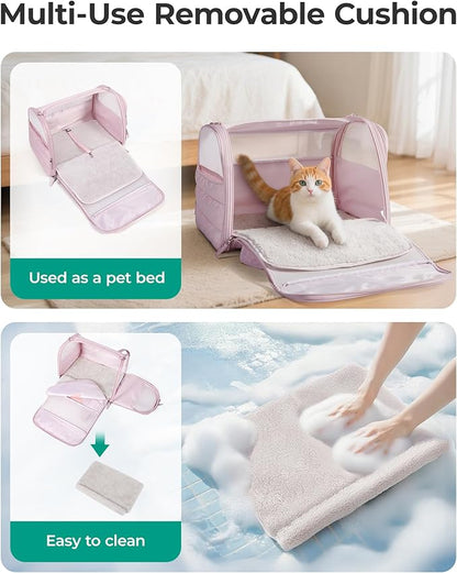 BAGSMART Cat Carrier: Soft-Sided Pet Carrier - Image 3