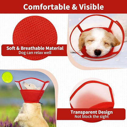 Allroaring Dog Cone Collar, Soft Dog Cones - Image 4