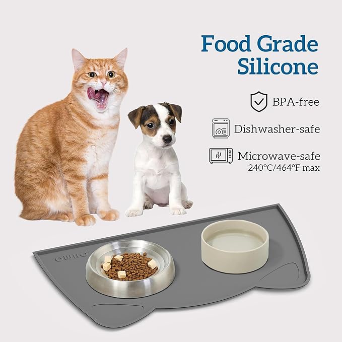 OHMO - Cat Food Mat, Silicone Pet Feeding Mat - Image 3
