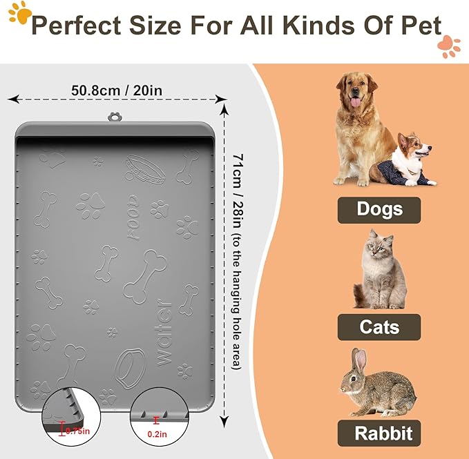 Dog Food Mat - Silicone Dog Mat - Image 6