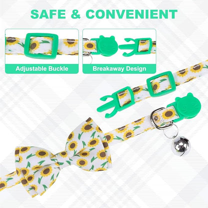 Breakaway Cat Collars with Bell & Cute Pendants - Image 3