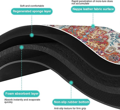 Pet Feeding Mat for Floors Waterproof Dog Mat for Food and Water Absorbent - Image 6