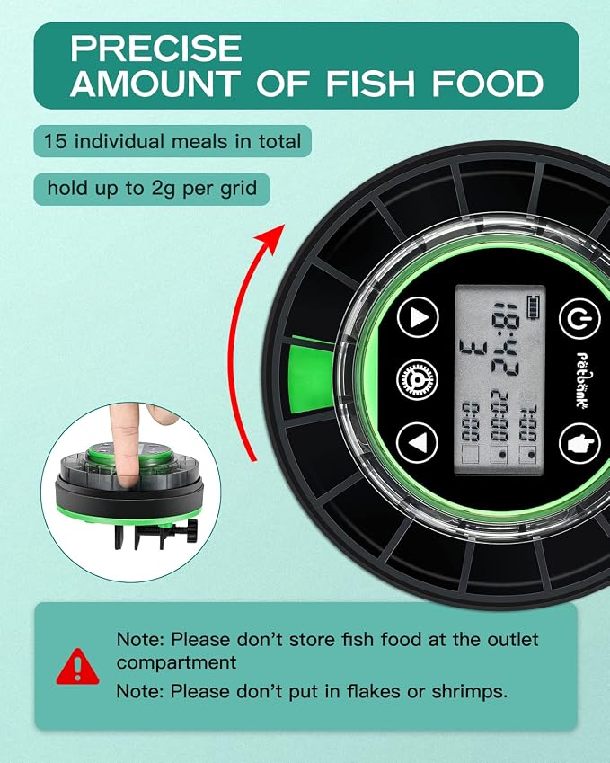 Automatic Fish Feeder for Aquarium - Image 2