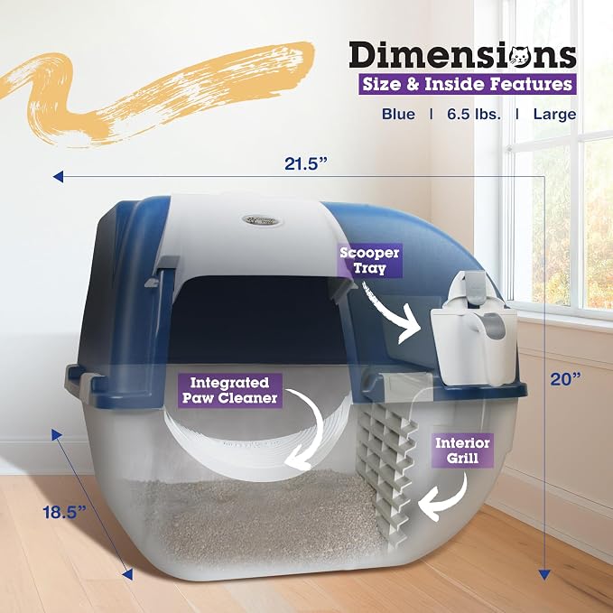 Omega Paw Roll N Clean Complete Self Cleaning Litter Box - Image 4