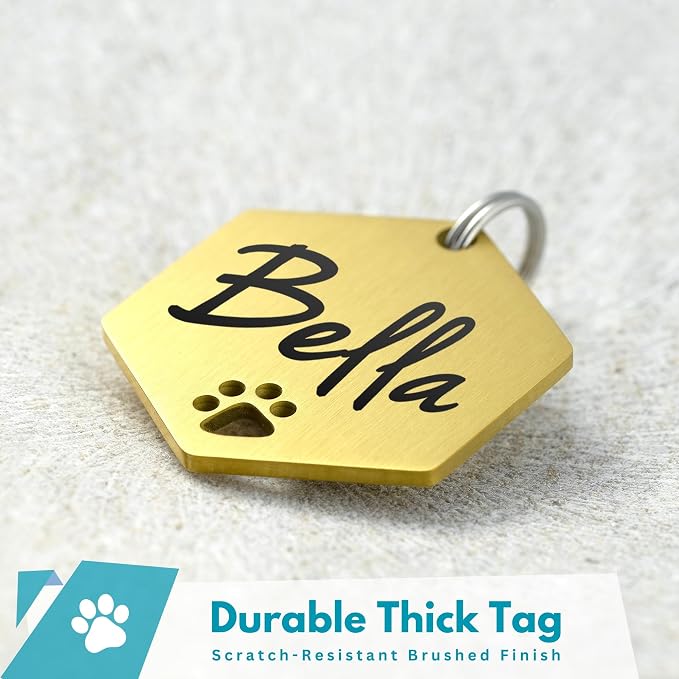 Ultra Joys Dog Tags Personalized - Image 2