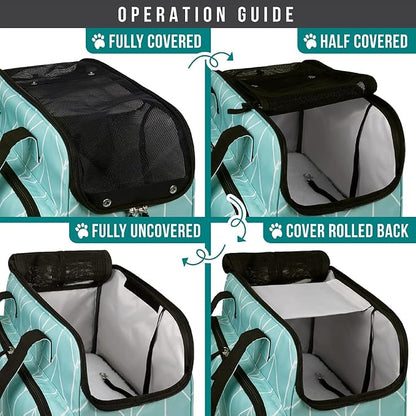 PetAmi Small Dog Purse Carrier, Soft-Sided Pet Carrier Bag - Image 5