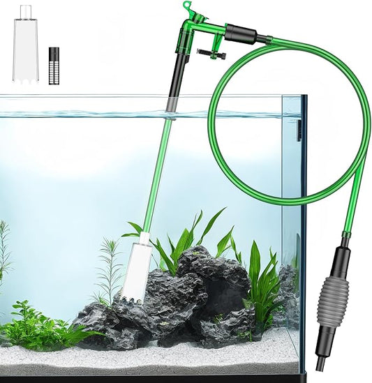 Pawfly Aquarium Water Changer Kit, Fish Tank Siphon Vacuum Cleaner by Pawfly