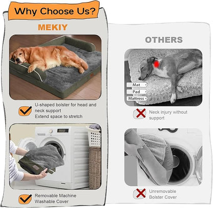 Large Dog Bed Orthopedic Washable - Image 4