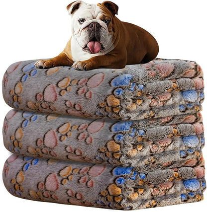 Rezutan 1 Pack 3 Blankets for Dogs, Dog Blanket for Medium Pet Cat, Premium by Rezutan