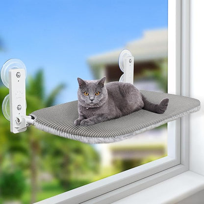 Sunhoo Cat Window Hammock Perch Cordless Perches Window Sill Seat Bed Foldable by Sunhoo