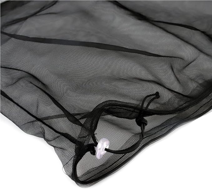 Bird Cage Seed Catcher, Large Airy Gauze Bird Cage Cover Guard, Adjustable - Image 3