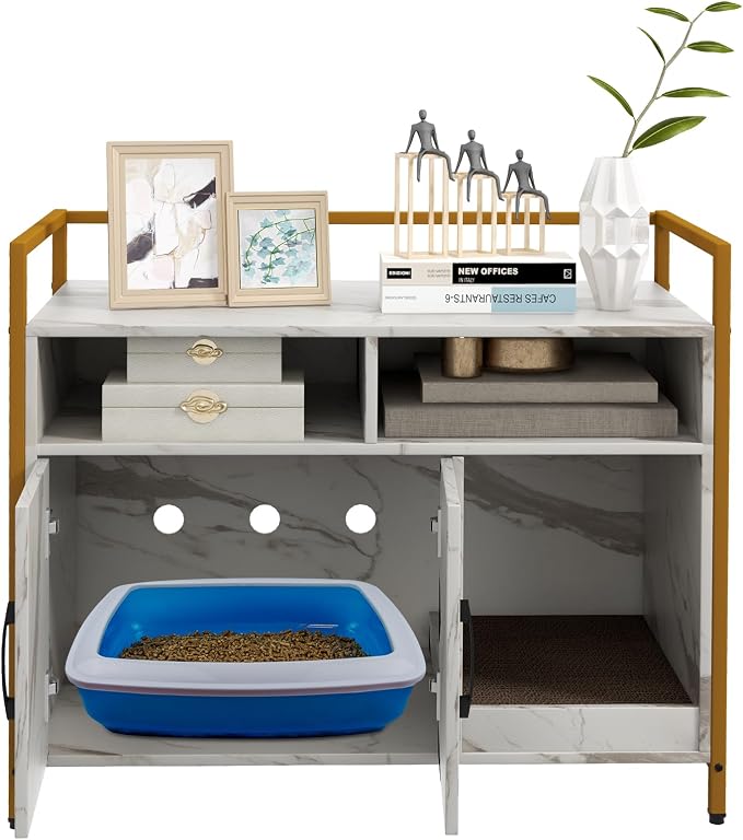 Giantex Cat Litter Box Enclosure - Image 9