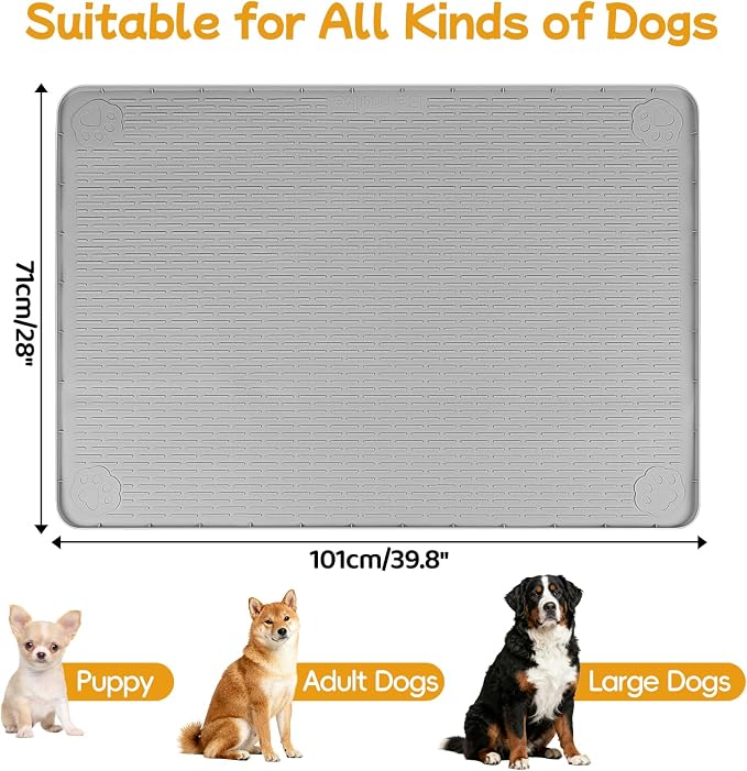Lanstics Dog Food Mat, Floor Protection - Image 2