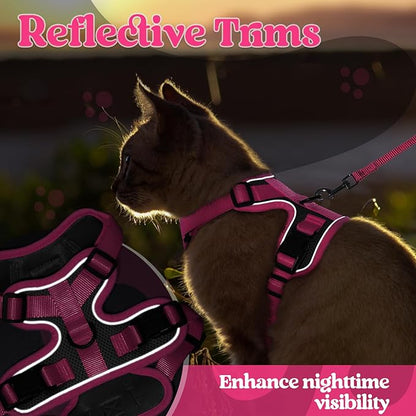 rabbitgoo Cat Harness and Leash Set, Escape Proof Soft Adjustable Vest Harnesses - Image 7