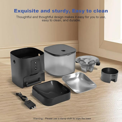 2.4G Automatic Cat Feeder, Cat Food Dispenser - Image 5
