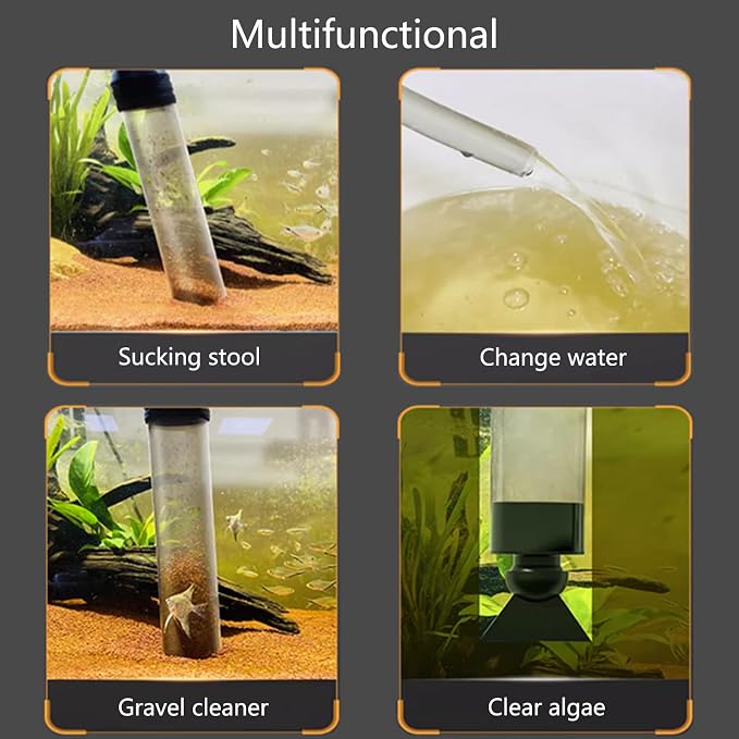 Carefree Fish Aquarium Gravel Vacuum Sand Cleaner - Image 4