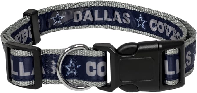 Dallas Cowboys NFL Dog & Cat Collar, X-Large Football Team Collar by PETSFIRST