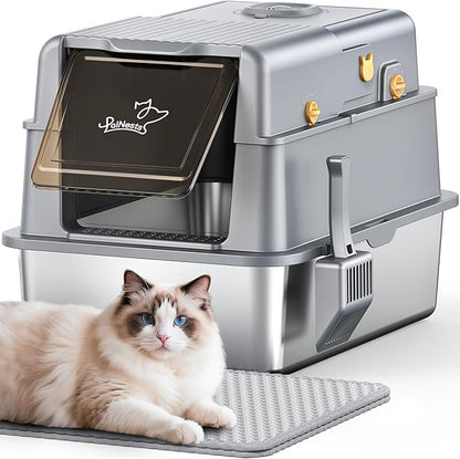 L7 Pro-Stainless Steel Litter Box by PalNests