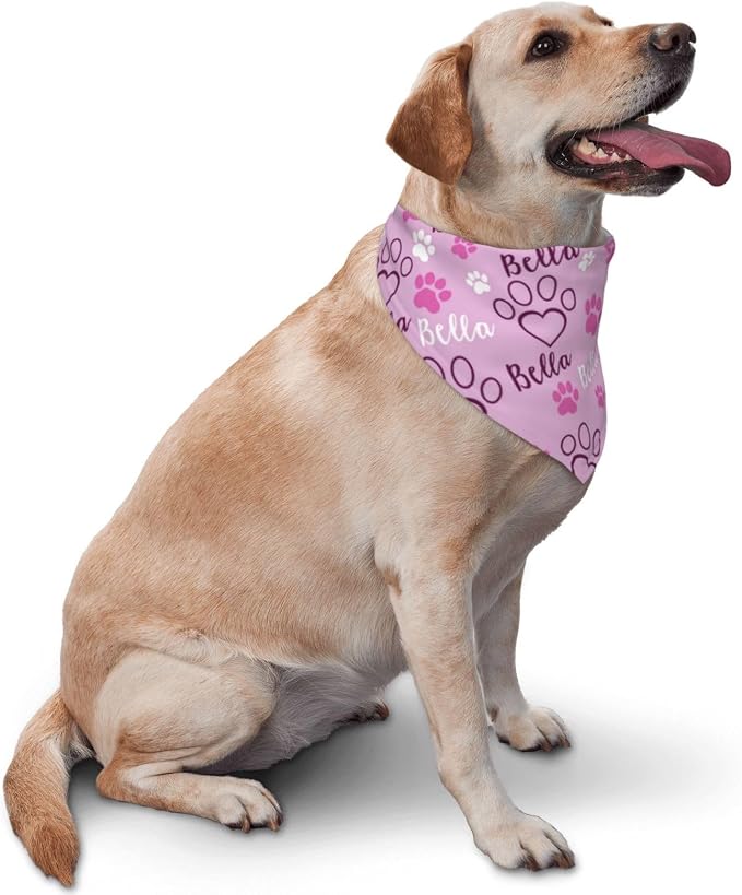 Custom Pet Scarf Personalized Dog Bandana - Image 2