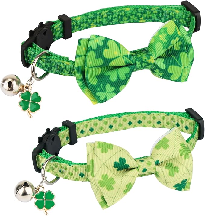 ADOGGYGO St. Patrick's Day Cat Collars - Image 2