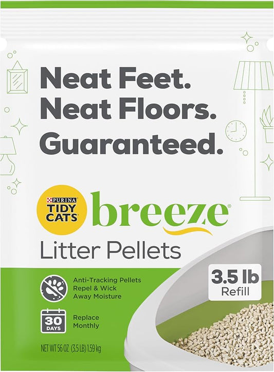 Purina Litter Tidy Cat Breeze Pellets, 3.5 lb, 2 Packs, Limited Edition - Image 2