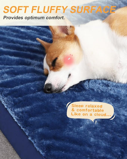 KSIIA Orthopedic Dog Crate Bed Waterproof Dog beds - Image 3