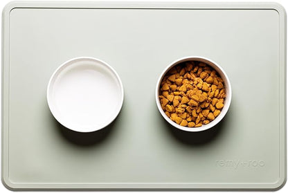 Remy+Roo Sage Silicone Dog Food Mat by RemyRoo