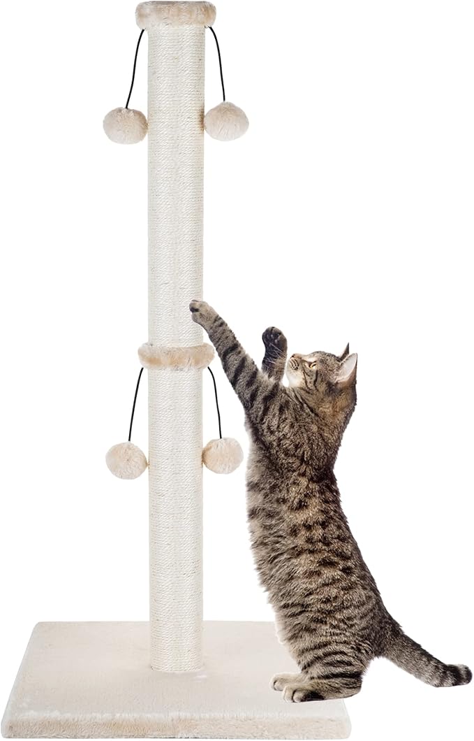 Dimaka 34'' Cat Scratching Post, Cat Scratching Post, Cat Scratcher by DIMAKA