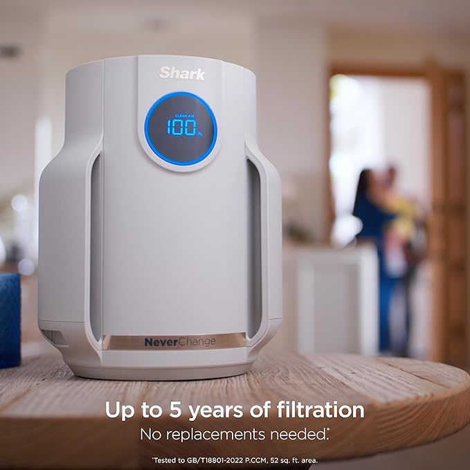 Shark Air Purifier for Home, NeverChange Compact Pro, for Bedroom, Home Office - Image 13