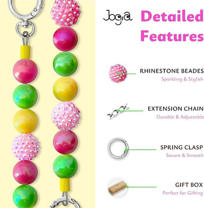 Beaded Dog Necklace Collar, Adjustable Jewelry-Inspired Design - Image 3