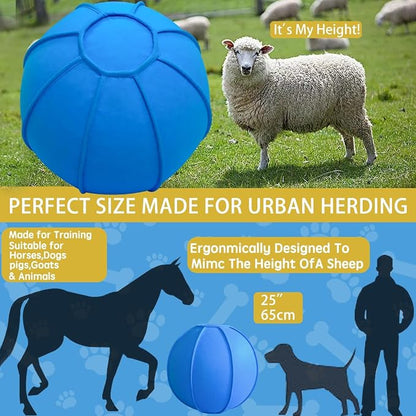Herding Ball for Dogs, Dual Layered Herding Dog Ball Set for Australian Shepherd - Image 5
