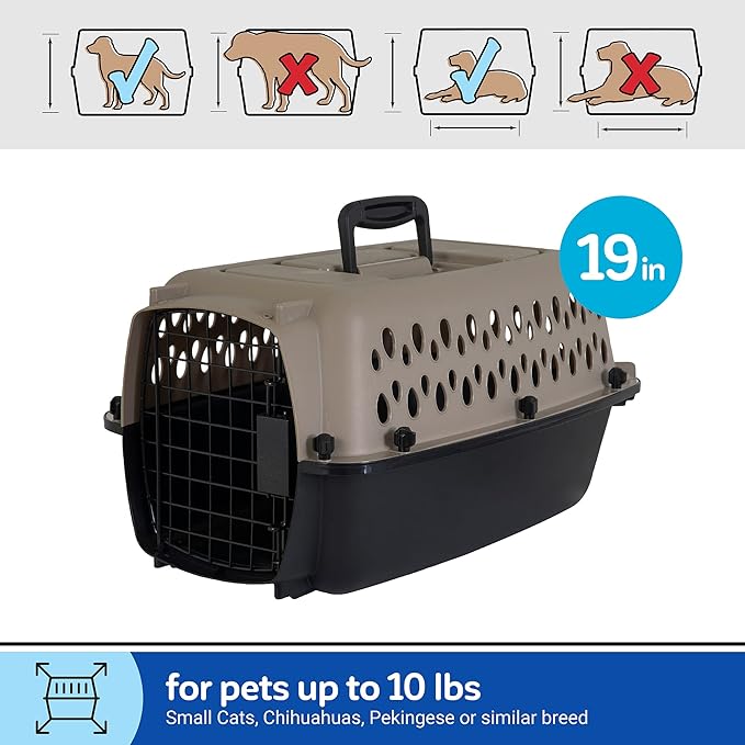 Petmate Vari Dog Kennel Portable Airline-Friendly Carriers & Crates - Image 2