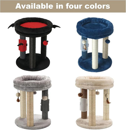 MECOOL 4in1 Small Cat Tree, Scratching Post - Image 6