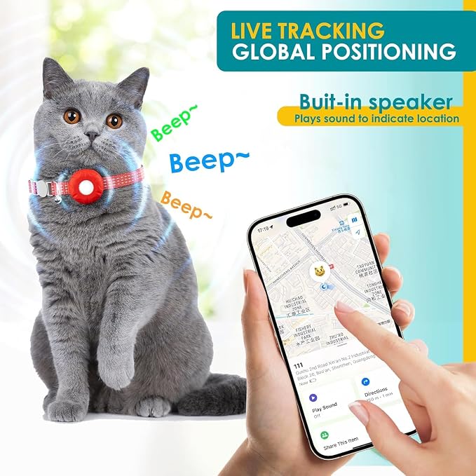 Cat Tracker, Pet Tracker for Cats Compatible - Image 3