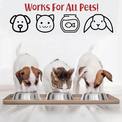 DogBuddy Dog Food Mat – Waterproof Dog Bowl Mat - Image 4