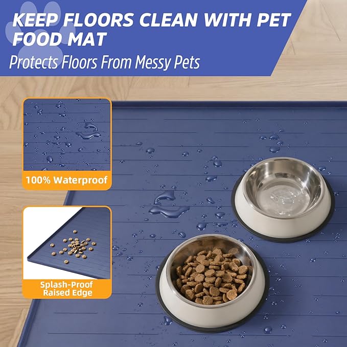Large Dog Mats for Food and Water - Image 5