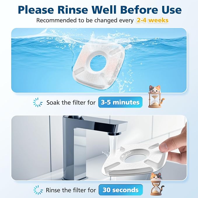 16 Pcs Cat Water Fountain Filters - Image 7