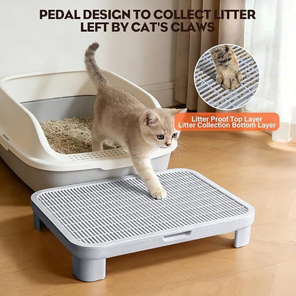 Adjustable Cat Step Ramp, Double Layer Litter Box Step - Image 5