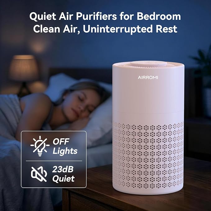 AIRROMI Air Purifier for Bedroom - Image 6