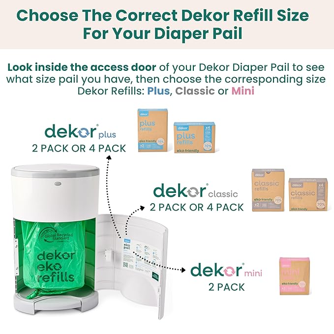 Diaper Dekor EKO Classic Diaper Pail - Image 7