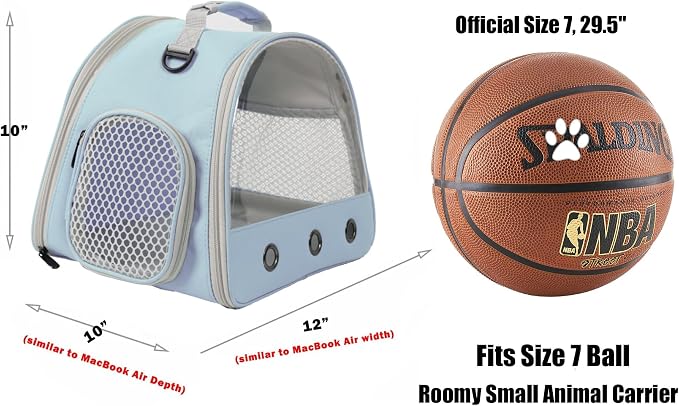 Guinea Pig Carrier Backpack, Bunny Rat Bird - Image 2