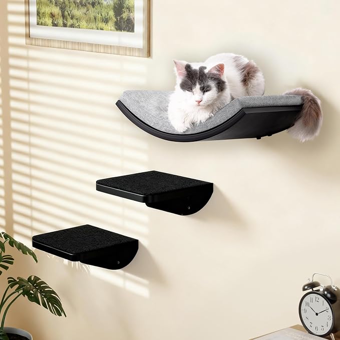 Cat Wall Shelves Set by PELUOMOZ
