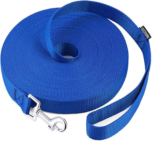 AMAGOOD Dog/Puppy Obedience Recall Training Agility Lead-15 ft 20 ft 30 ft 50 by DOGLEASH