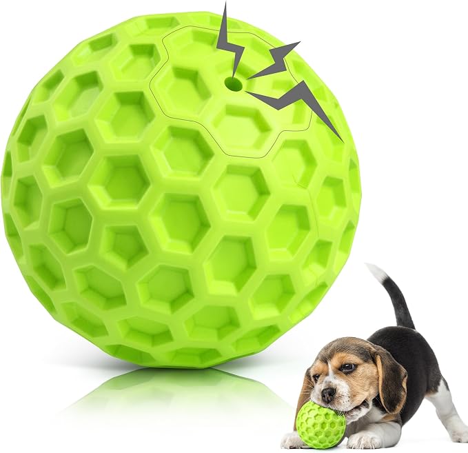 Interactive Squeaky Dog Balls Puppy Toys, Dog Toys by DISSKNIC